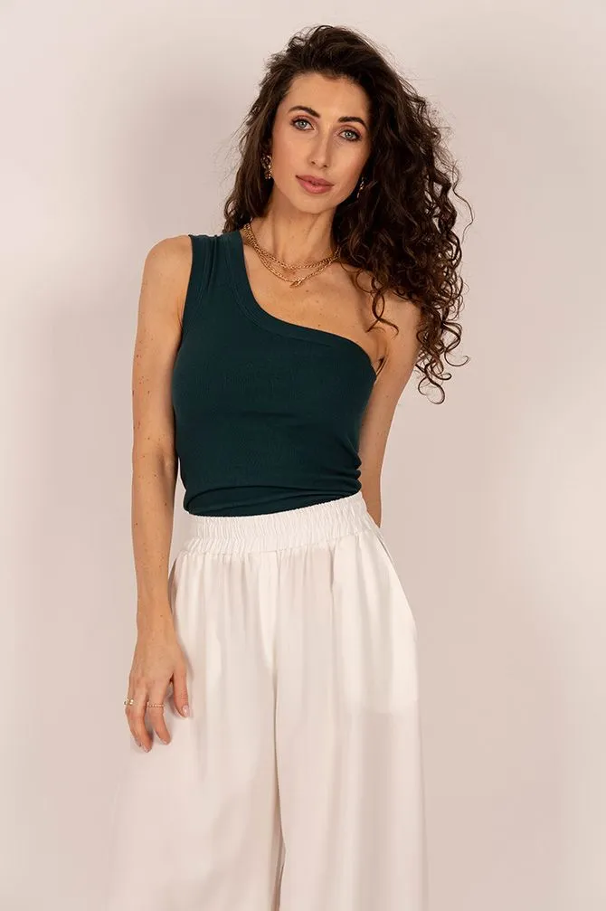 Ana Top Dark Green