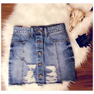 Blue Bayou Denim Skirt