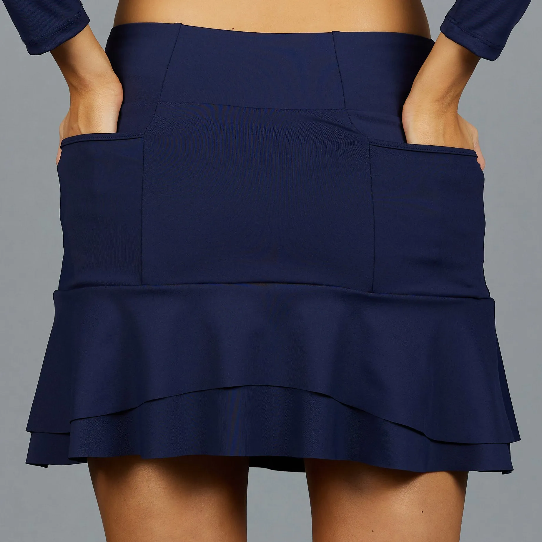 Classic Long Skort (navy)