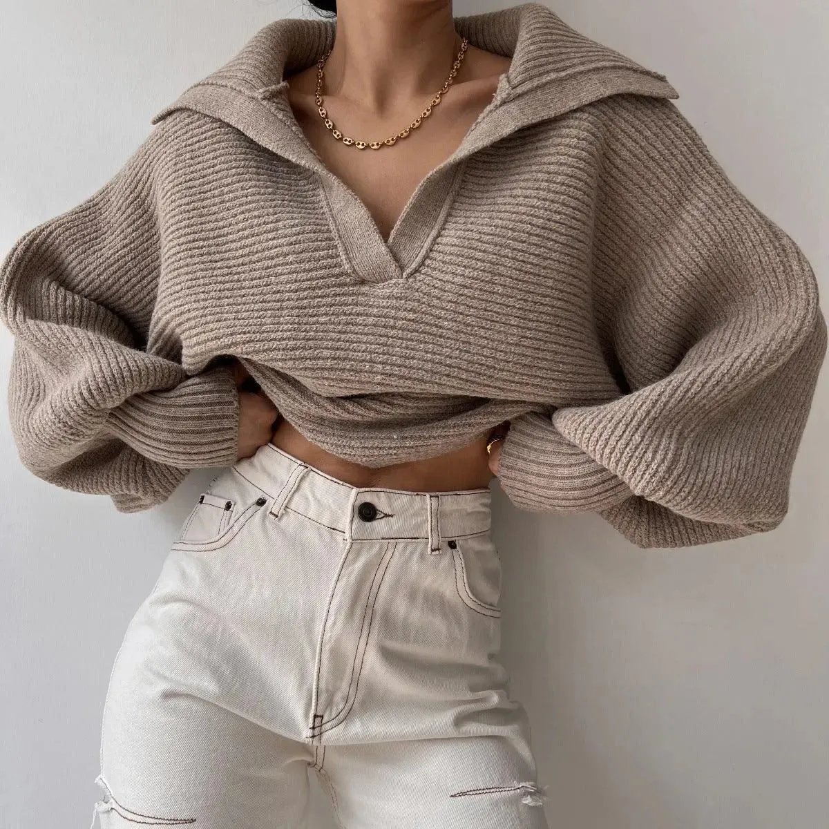 Cozy Chic Oversized Knit Sweater