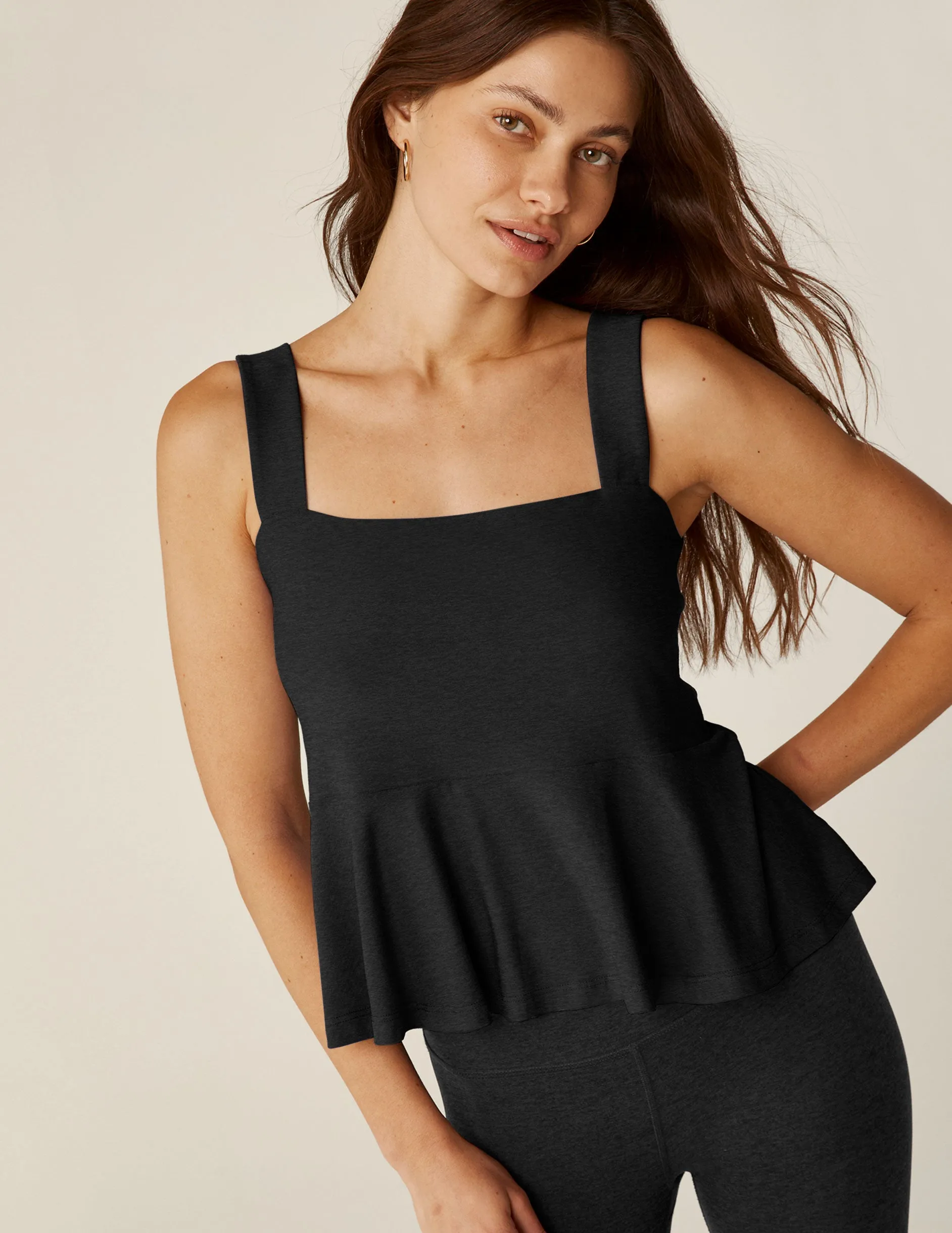 Featherweight Flounce Tank