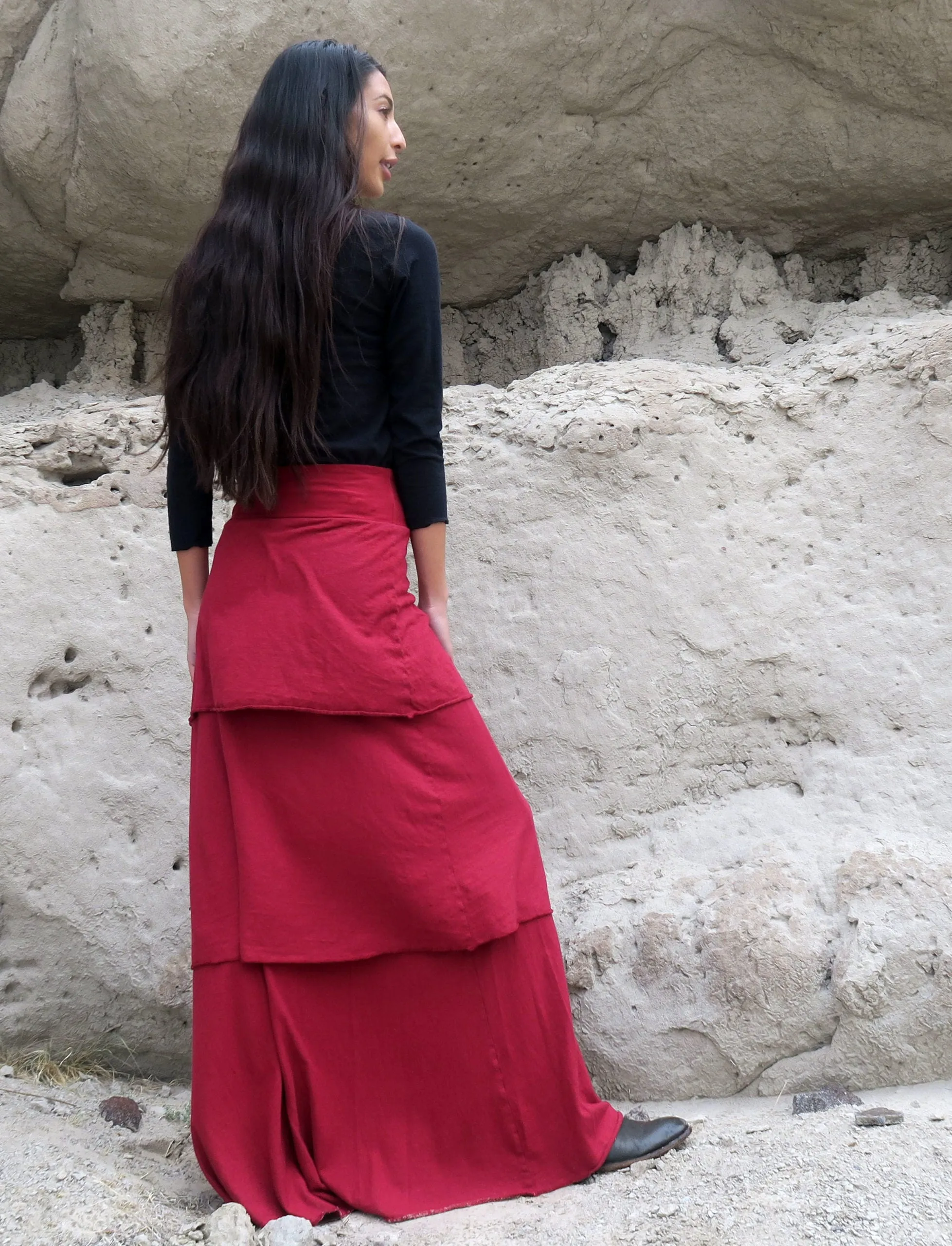 Fountain Simplicity Long Skirt