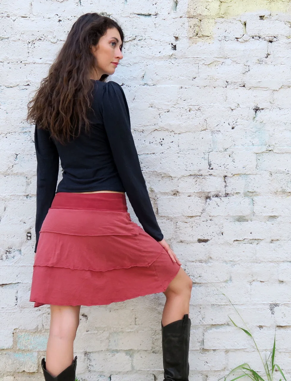 Fountain Wanderer Short Skirt