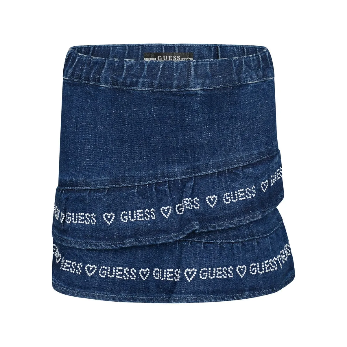 Guess Girls Stretch Denim Skirt