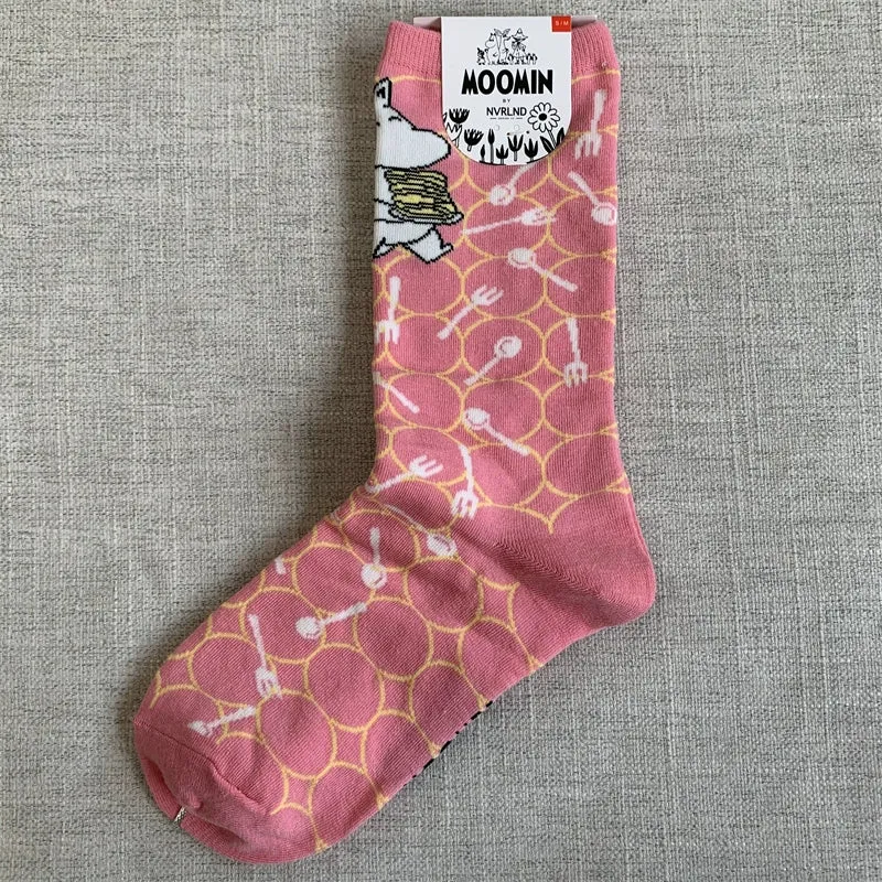 Happy Retro Trendy Cotton Mix Socks