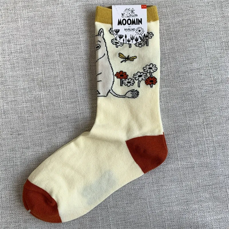 Happy Retro Trendy Cotton Mix Socks