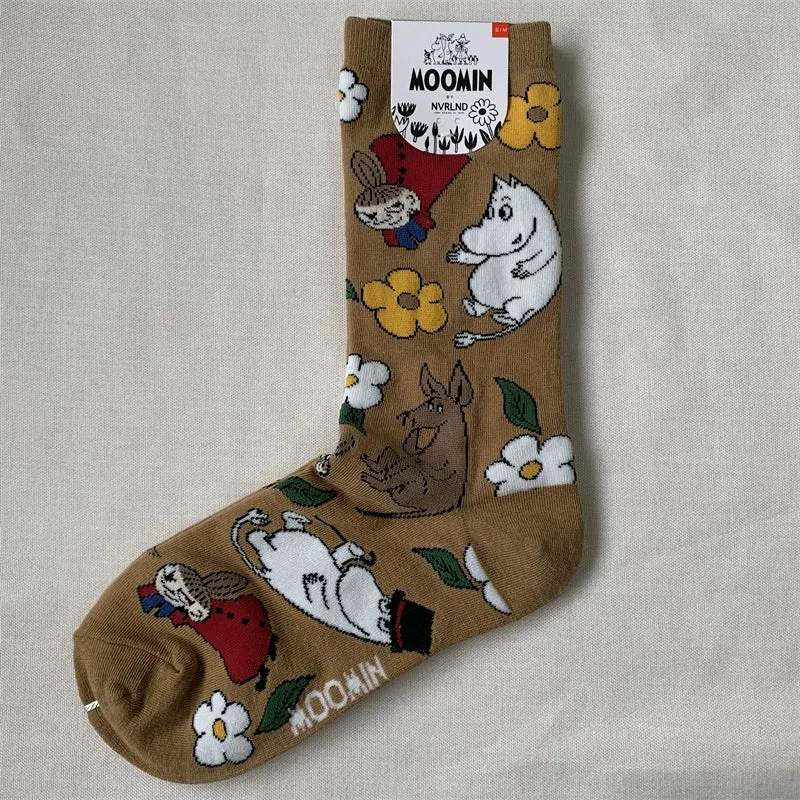 Happy Retro Trendy Cotton Mix Socks