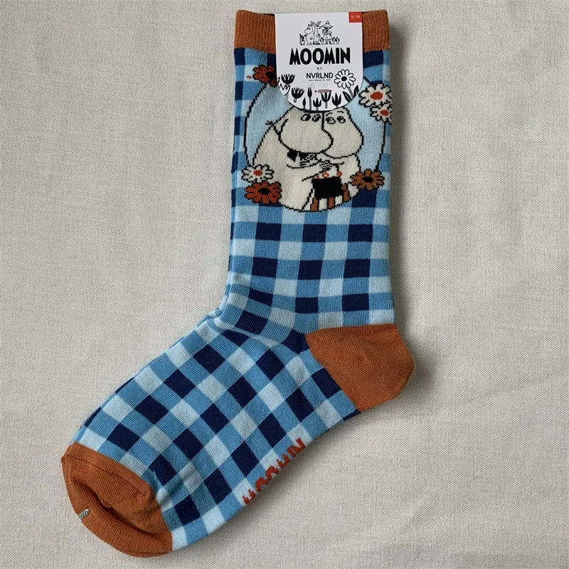 Happy Retro Trendy Cotton Mix Socks