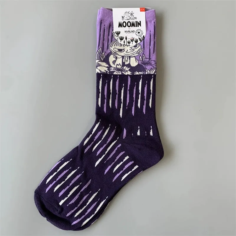 Happy Retro Trendy Cotton Mix Socks