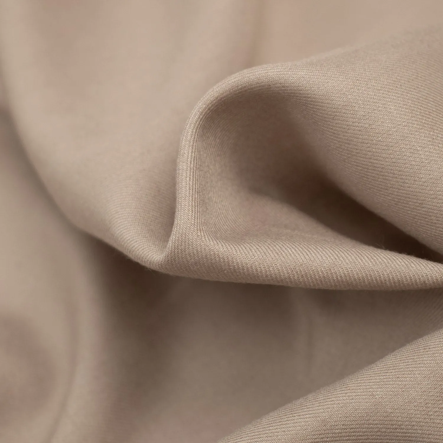 Japanese Wool Suiting Light Weight Taupe 150CM