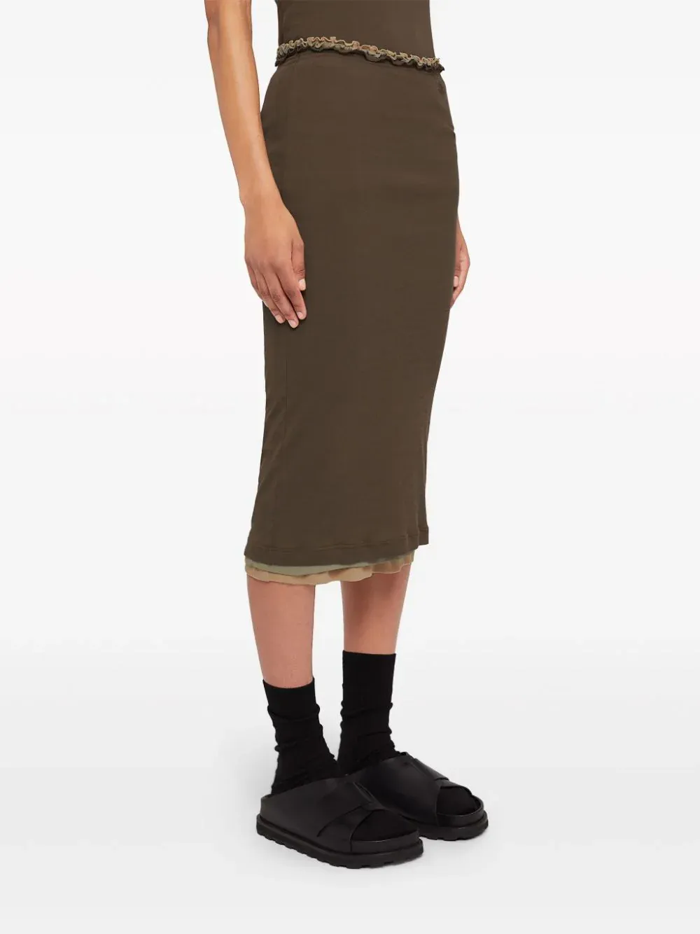 Kit Skirts 3 Layered Mid Lengh