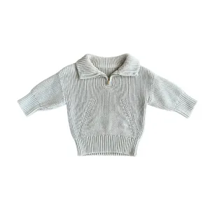 Knit Collar Sweater