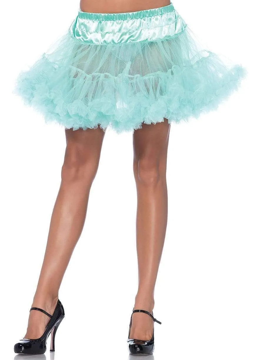 Layered Tulle Petticoat Mint