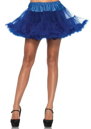 Layered Tulle Petticoat Royal Blue