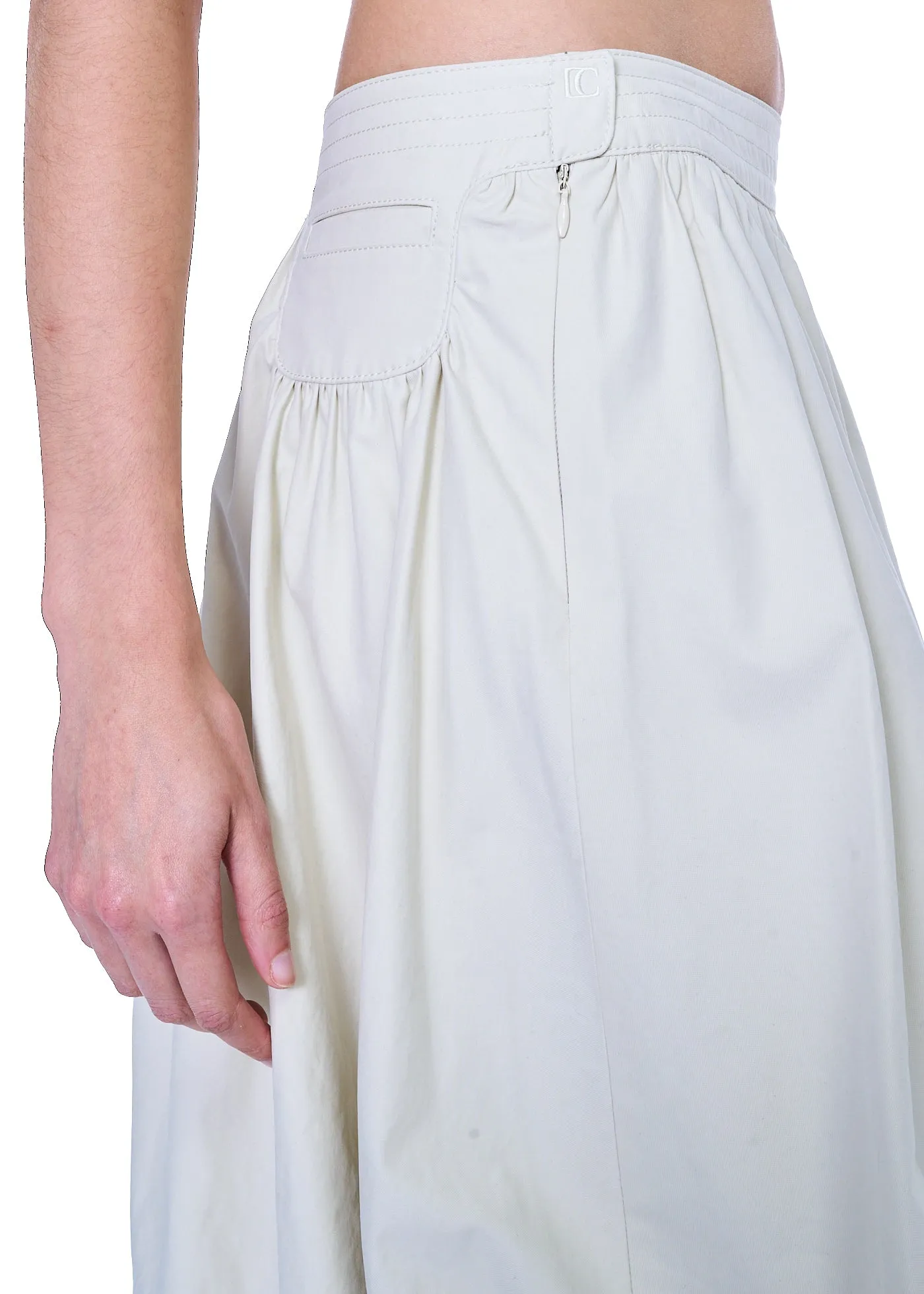 LOW CLASSIC Bubble Midi Skirt