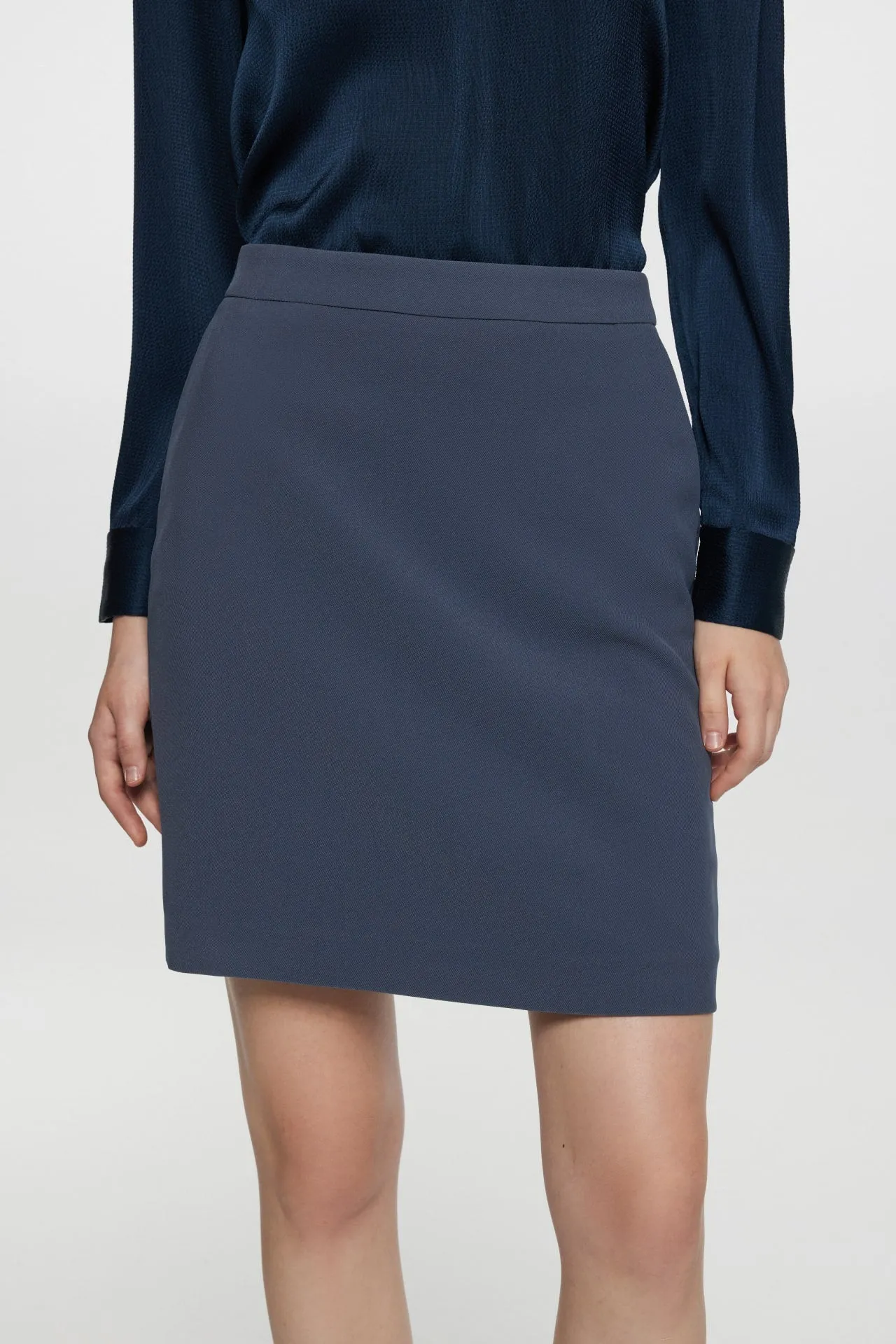 Penny Cavalry Twill Suit Skirt