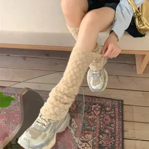 Plush Australian Velvet Calf Socks