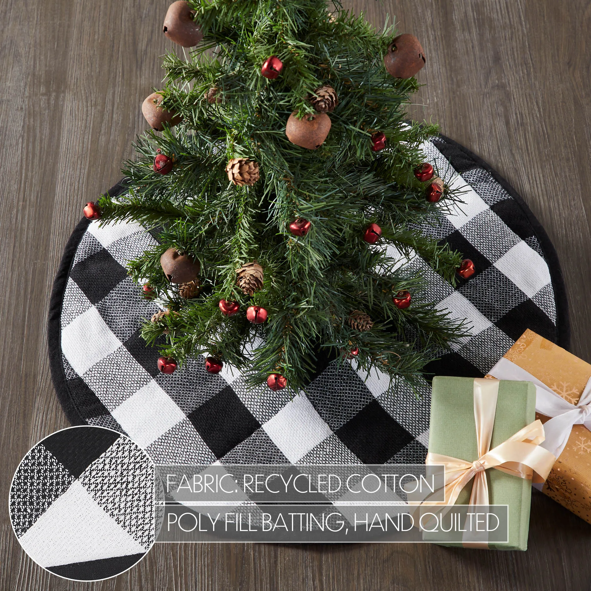 Sable Ann Check Tree Skirt