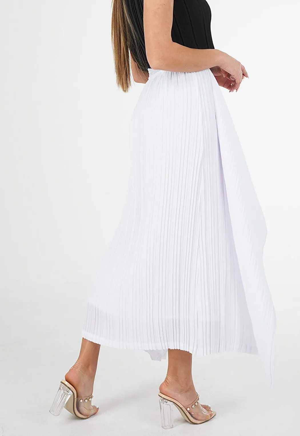 Sarama Drape & Layered Skirt