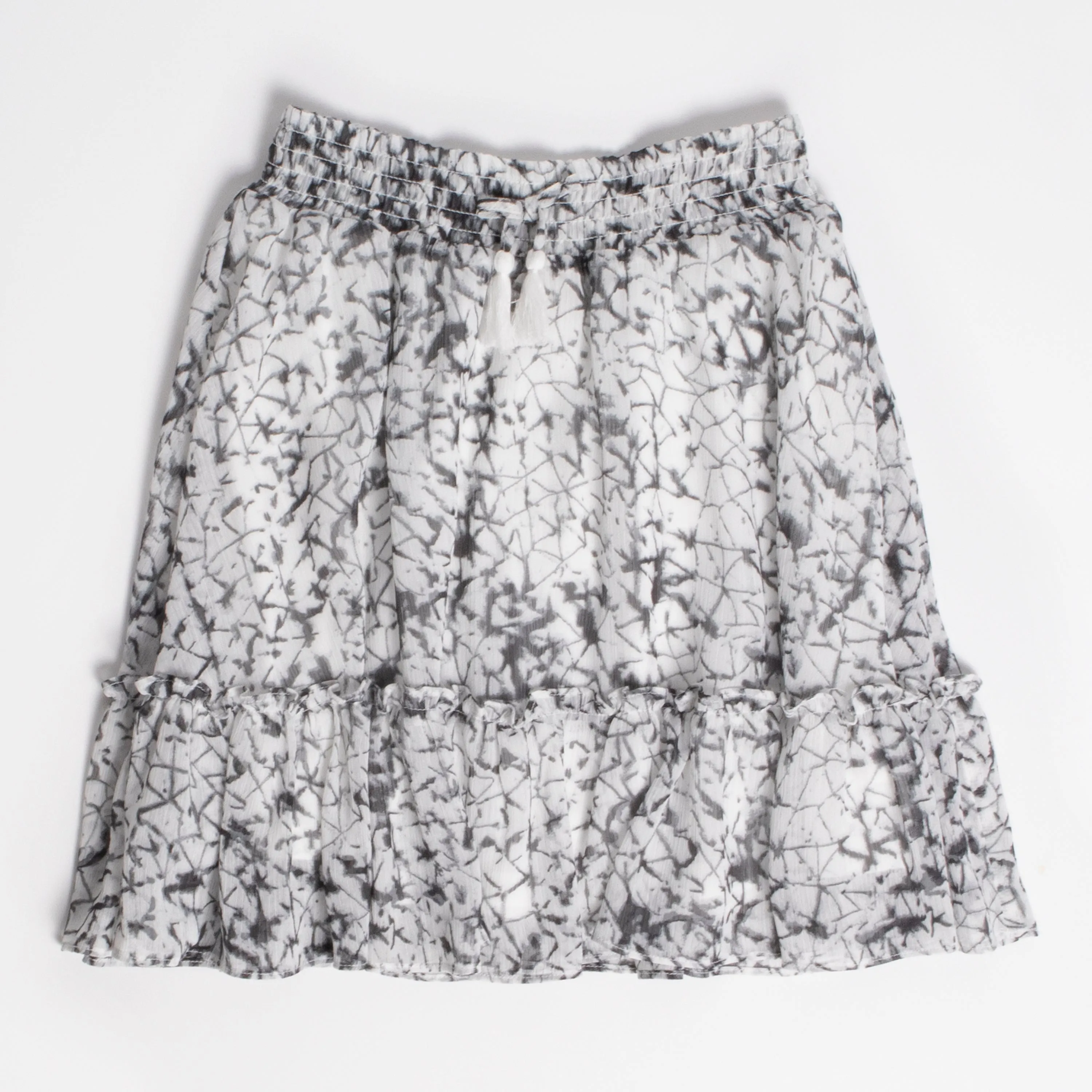 Tie Dye Ruffle Skirt