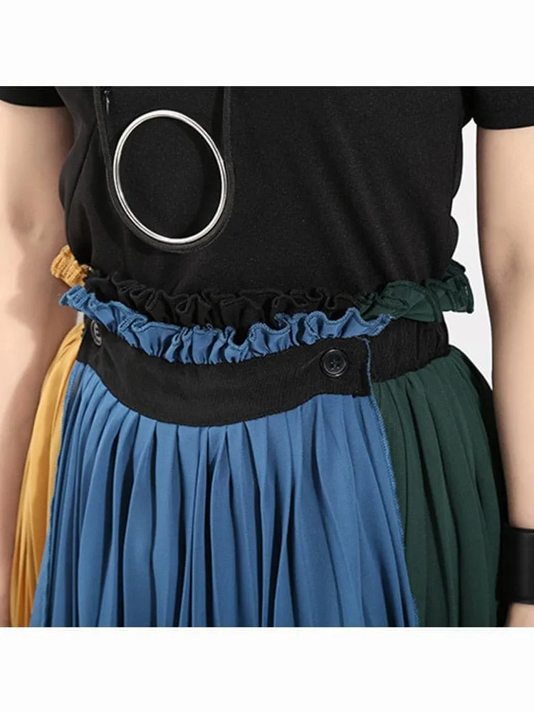 Tricolor Layered Skirt | Millennials