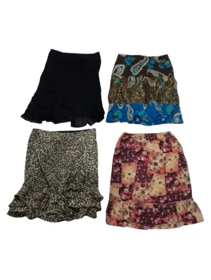 Y2K Floral Romantic Skirts - 15 pcs - 4/6/24