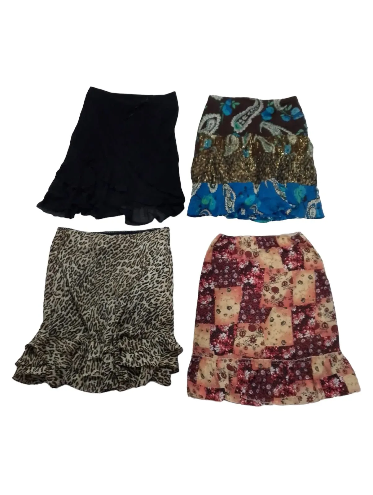 Y2K Floral Romantic Skirts - 15 pcs - 4/6/24